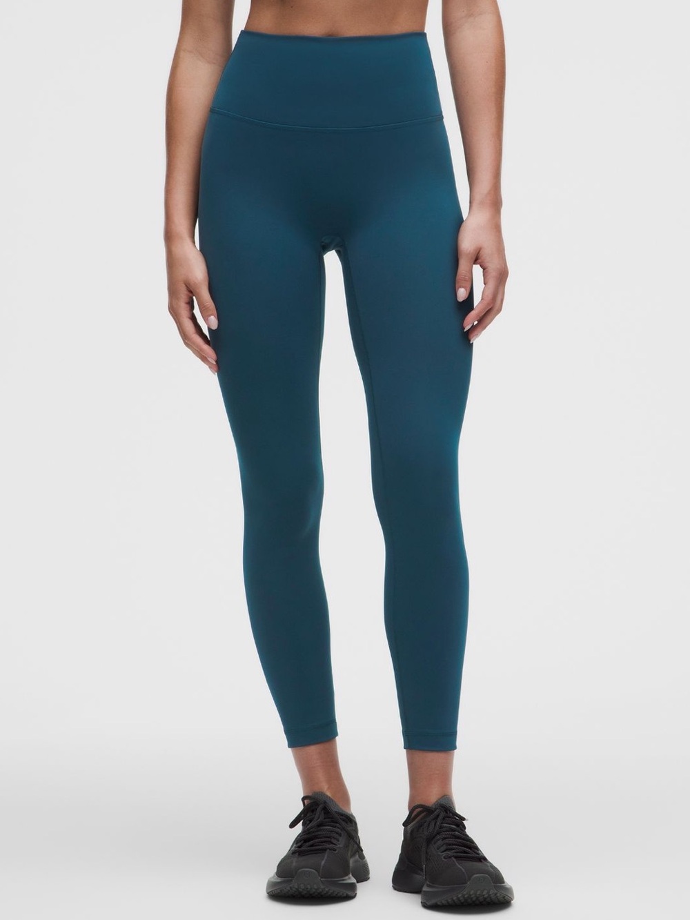 NWT lululemon Wunder Train No Line High-Rise Tight 28" Teal Blue Size 8